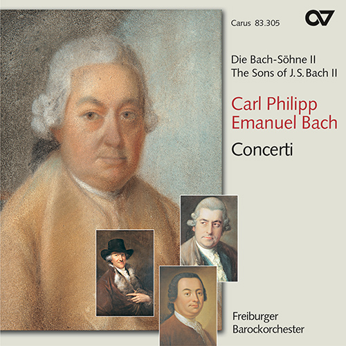 Imagen de apoyo de  BACH, C.P.E.: Sons of J.S. Bach (The), Vol. 2 - Concertos (Freiburg Baroque Orchestra, Goltz)