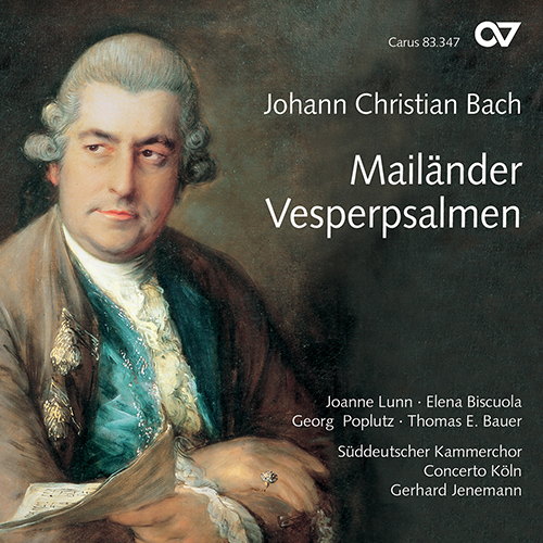 Imagen de apoyo de  BACH, J.C.: Mailänder Vesperpsalmen (Lunn, Biscuola, Poplutz, T.E. Bauer, South German Chamber Choir, Concerto Köln, Jenemann)