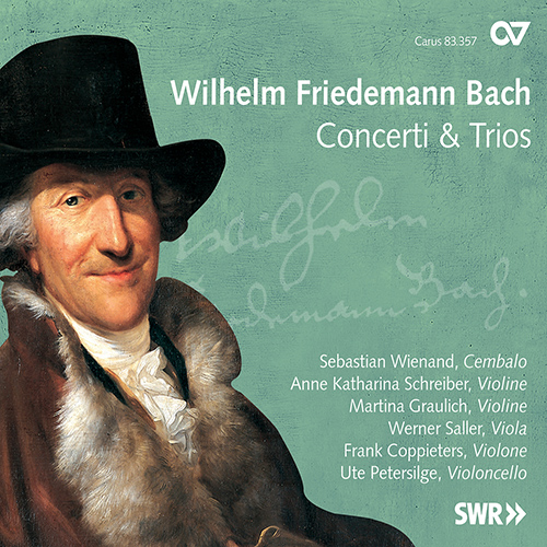 Imagen de apoyo de  BACH, W.F.: Concertos / Trios (Wienand, Schreiber, Graulich, Saller, Coppieters, Petersilge)