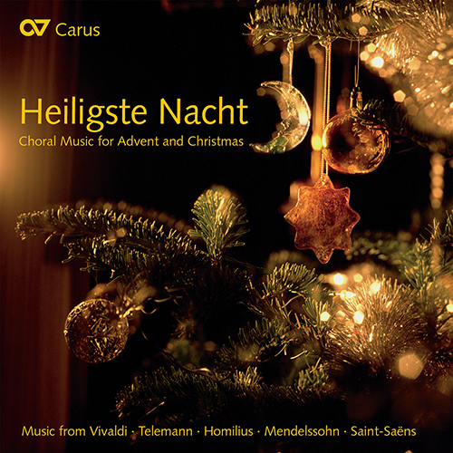 Imagen de apoyo de  Choral Music for Advent and Christmas - VIVALDI, A. / TELEMANN, G.P. / HOMILIUS, G.A. (Heiligste Nacht) (Banholzer, Bavarian Radio Chorus, Bernius)
