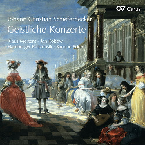 Imagen de apoyo de  SCHIEFFERDECKER, J.C.: Geistliche Konzerte (Mertens, Kobow, Hamburg Ratsmusik Ensemble, Eckert)