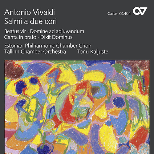 Imagen de apoyo de  VIVALDI, A.: Beatus vir / Domine ad adiuvandum / Canta in prato / Dixit Dominus (Salmi a due cori) (Estonian Philharmonic Chamber Choi, Kaljuste)