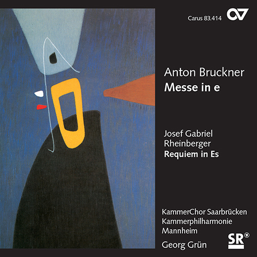 Imagen de apoyo de  BRUCKNER, A.: Mass No. 2, WAB 27 / RHEINBERGER, J.G.: Requiem No. 2 (Saarbrucken Chamber Choir, Mannheimer Bläserphilharmonie, Grün)