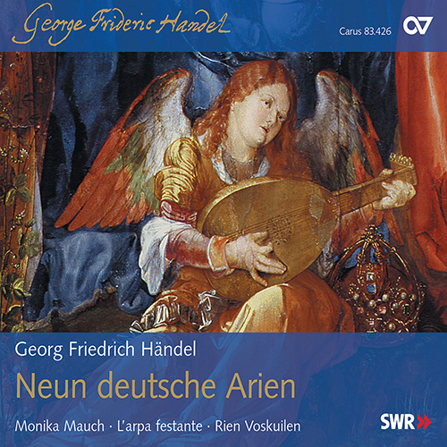 Imagen de apoyo de  HANDEL, G.F.: 9 German Arias (Mauch, L'Arpa festante, Voskuilen)