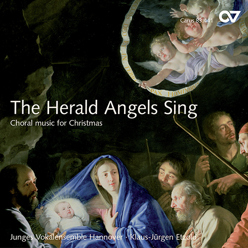 Imagen de apoyo de  Choral Music for Christmas - BÁRDOS, L. / BUSTO, J. / EBEL, E. / FIGALLO, A. (The Herald Angels Sing) (Junges Vokalensemble Hannover, Etzold)