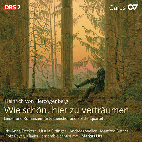 Imagen de apoyo de  HERZOGENBERG, H. von: Vocal Music (Wie schön, hier zu verträumen) (Deckert, Eittinger, Ensemble Cantissimo, Utz)