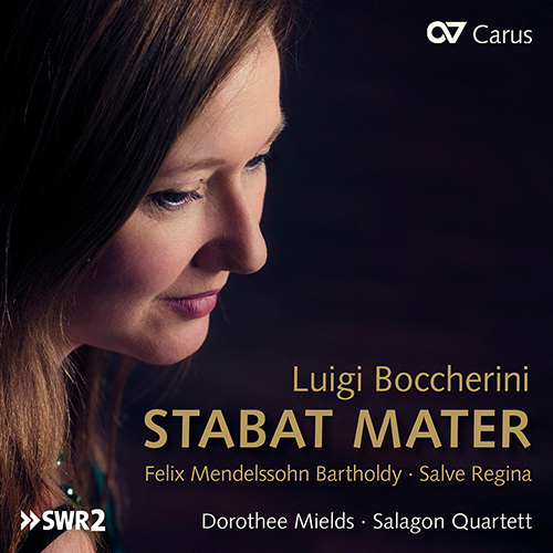 Imagen de apoyo de  BOCCHERINI, L.: Stabat Mater (1781 version) / MENDELSSOHN, Felix: Salve regina, MWV C2 (Mields, Salagon Quartet, Shalinsky)