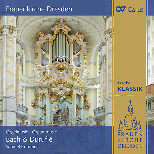 Imagen de apoyo de  Organ Recital: Kummer, Samuel - BACH, J.S. / DURUFLÉ, M. (Frauenkirche Dresden)