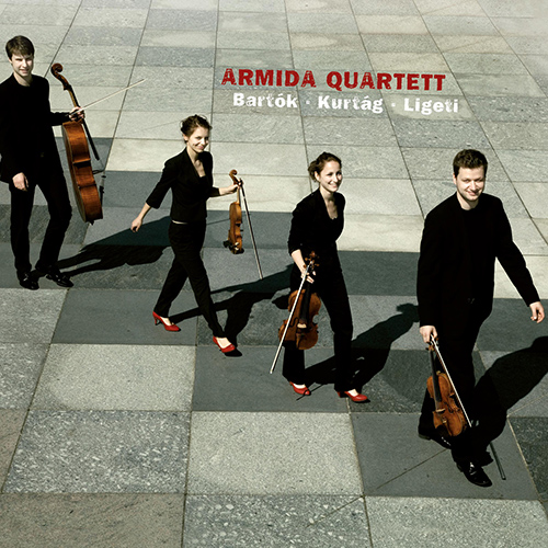 Imagen de apoyo de  BARTÓK, B.: String Quartet No. 4 / KURTÁG, G.: String Quartet / LIGETI, G.: String Quartet No. 1 (Armida Quartet)