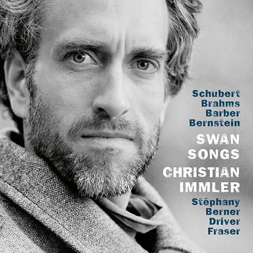 Imagen de apoyo de  Vocal Recital (Baritone): Immler, Christian - SCHUBERT, F. / BRAHMS, J. / BARBER, S. / BERNSTEIN, L. (Swan Songs)