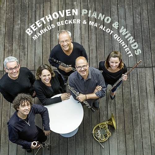 Imagen de apoyo de  BEETHOVEN, L. van: Piano and Winds Music (Becker, Ma'alot Quintet)