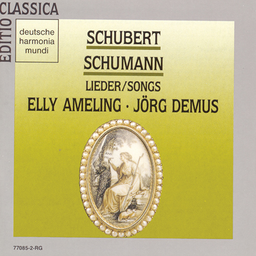 Imagen de apoyo de  SCHUBERT, F. / SCHUMANN, R.: Lieder (Ameling, Demus)