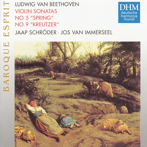 Imagen de apoyo de  BEETHOVEN, L. van: Violin Sonatas Nos. 5, "Spring" and 9, "Kreutzer" (Schröder, Immerseel)
