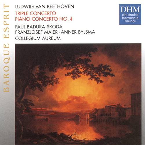 Imagen de apoyo de  BEETHOVEN, L. van: Triple Concerto (Badura-Skoda, Bylsma, Collegium Aureum, Maier)