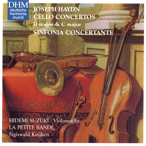 Imagen de apoyo de  HAYDN, J.: Cello Concertos Nos. 1 and 2 / Sinfonia Concertante (Hidemi Suzuki, La Petite Bande, S. Kuijken)