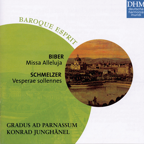 Imagen de apoyo de  BIBER, H.I.F. von: Missa Alleluja / SCHMELZER, J.H.: Vesperae brivissimae de beatissimae virgine et de apostolis (Gradus ad Parnassum, Junghänel)
