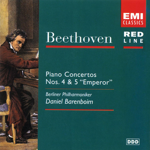 Imagen de apoyo de  BEETHOVEN, L. van: Piano Concertos Nos. 4 and 5 (Barenboim)