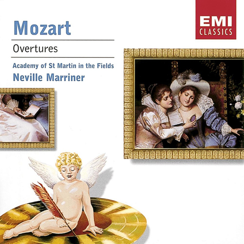 Imagen de apoyo de  MOZART, W.A.: Overtures (Marriner)