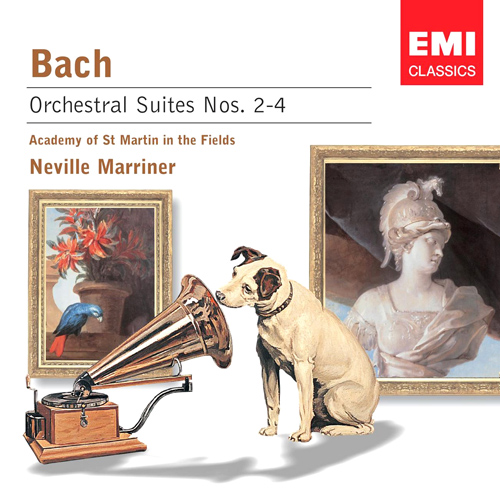Imagen de apoyo de  BACH, J.S.: Overtures (Suites) Nos. 2-4 (Marriner)