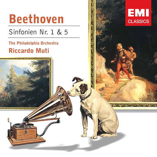 Imagen de apoyo de  BEETHOVEN, L. van: Symphonies Nos. 1 and 5 (Muti)