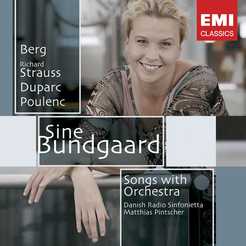 Imagen de apoyo de  BUNDGAARD, Sine: Songs with Orchestra