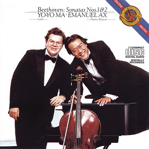 Imagen de apoyo de  BEETHOVEN, L. van: Cello Sonatas Nos. 1 and 2 (Yo-Yo Ma, Ax)