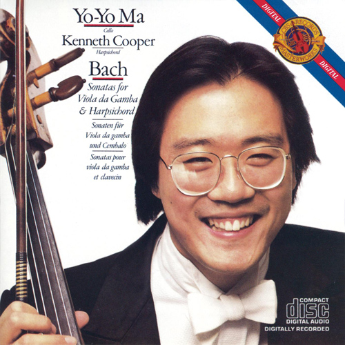Imagen de apoyo de  BACH, J.S.: Viola da Gamba Sonatas (arr. for cello and harpsichord) (Yo-Yo Ma, K. Cooper)