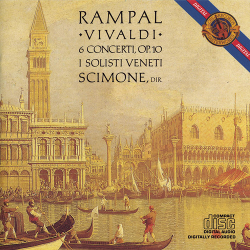 Imagen de apoyo de  VIVALDI, A.: Flute Concertos, Op. 10 (Rampal, I Solisti Veneti, Scimone)