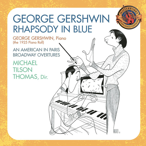 Imagen de apoyo de  GERSHWIN, G.: Rhapsody in Blue / 3 Preludes /   Short Story / Second Rhapsody (Tilson Thomas, Los Angeles Philharmonic)