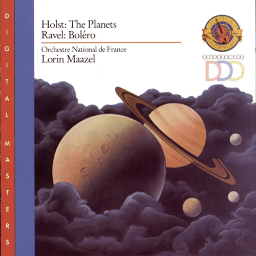 Imagen de apoyo de  HOLST, G.: Planets (The) / RAVEL, M.: Boléro (French National Orchestra, Maazel)