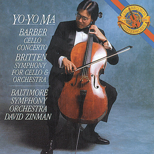 Imagen de apoyo de  BARBER, S.: Cello Concerto / BRITTEN, B.: Symphony for Cello and Orchestra, Op. 68 (Yo-Yo Ma, Baltimore Symphony, Zinman)