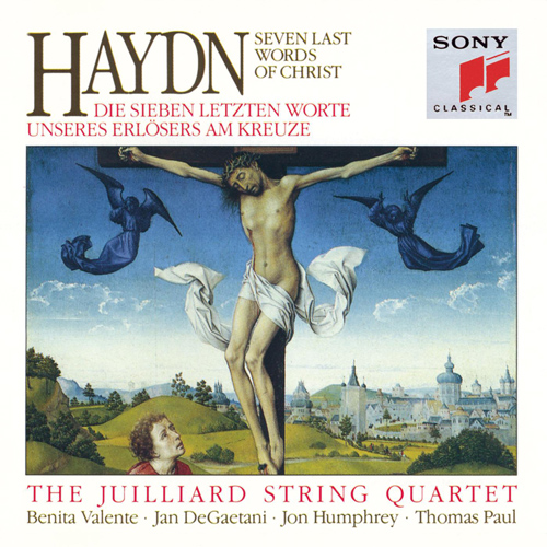 Imagen de apoyo de  HAYDN, J.: 7 Letzten Worte unseres Erlösers am Kreuze (Die) (Valente, DeGaetani, Humphrey, Paul, Juilliard String Quartet)