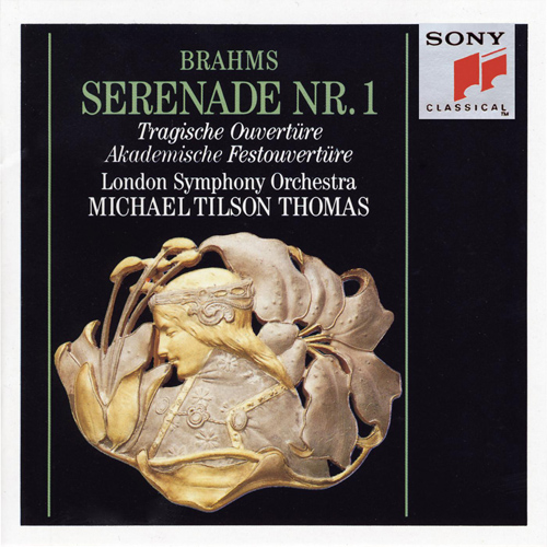 Imagen de apoyo de  BRAHMS, J.: Serenade No. 1 / Tragic Overture / Academic Festival Overture (London Symphony, Tilson Thomas)