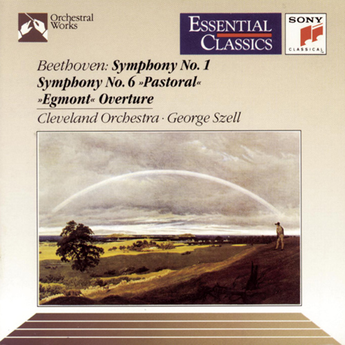 Imagen de apoyo de  BEETHOVEN, L. van: Symphonies Nos. 1 and 6, "Pastoral" / Egmont Overture (Cleveland Orchestra, Szell)