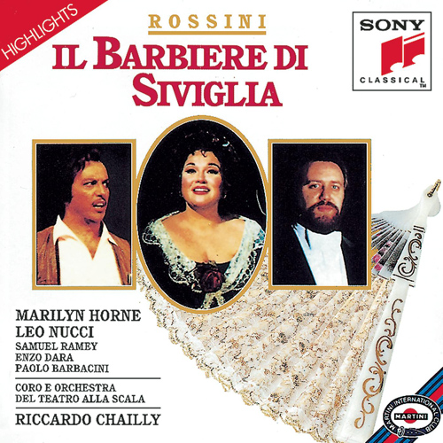 Imagen de apoyo de  ROSSINI, G.: Barbiere di Siviglia (Il) (The Barber of Seville) (Highlights) (Ramey, Dara, Barbacini, Milan La Scala Chorus and Orchestra, Chailly)