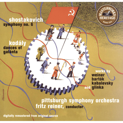 Imagen de apoyo de  Orchestral Music - SHOSTAKOVICH, D. / KODÁLY, Z. / WEINER, L. / BARTÓK, B. / KABALEVSKY, D.B. (Pittsburgh Symphony, Reiner)
