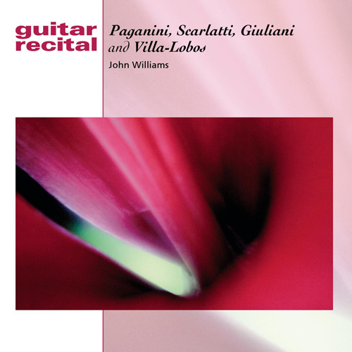 Imagen de apoyo de  Guitar Recital: Williams, John - PAGANINI, N. / SCARLATTI, D. / VILLA-LOBOS, H. / GIULIANI, M.