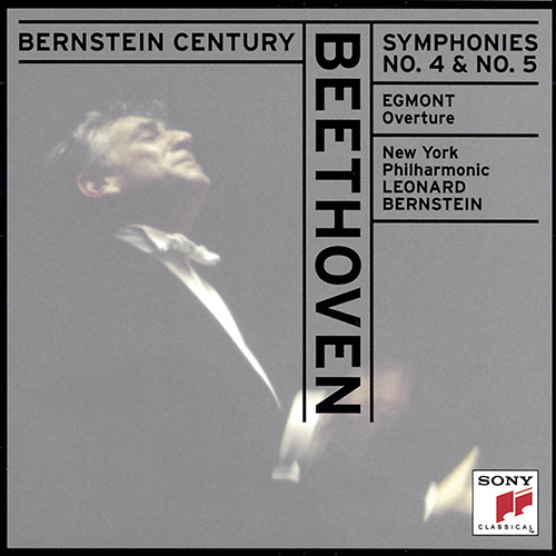 Imagen de apoyo de  BEETHOVEN, L. van: Symphonies Nos. 4 and 5 / Egmont Overture (New York Philharmonic, Bernstein)