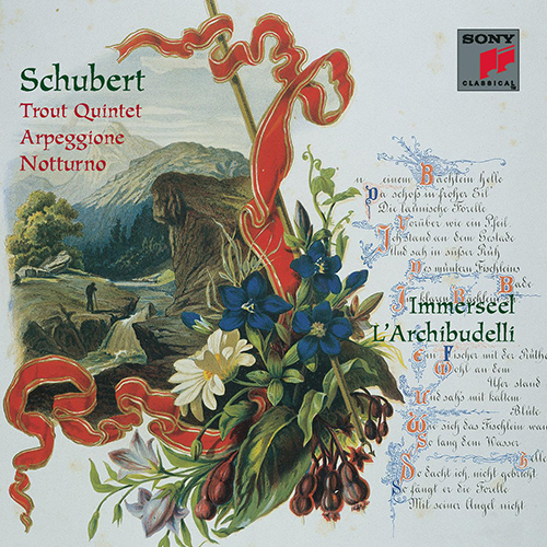 Imagen de apoyo de  SCHUBERT, F.: Arpeggione Sonata in A Minor, D. 821 / Piano Quintet, "The Trout" / Notturno (Beths, Kussmaul, Bylsma, Danilow, Immerseel)