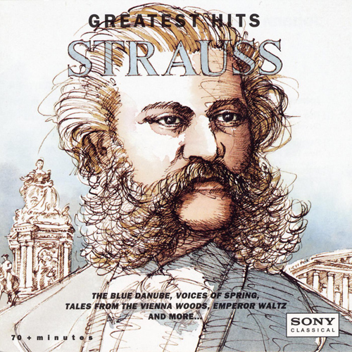 Imagen de apoyo de  STRAUSS II, J.: GREATEST HITS (Bernstein, Rabinowitz, Ormandy)