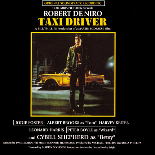 Imagen de apoyo de  HERRMANN, B.: Taxi Driver (Original Soundtrack Recording) (Herrmann, Blume)