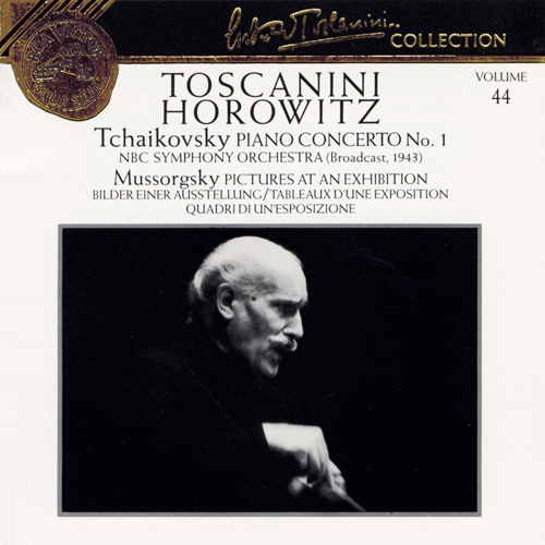 Imagen de apoyo de  TCHAIKOVSKY, P.I.: Piano Concerto No. 1 / MUSSORGSKY, M.P.: Pictures at an Exhibition (Horowitz, NBC Symphony, Toscanini)