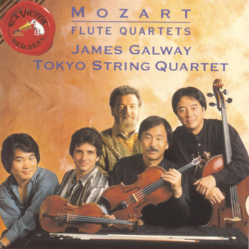 Imagen de apoyo de  MOZART, W.A.: Flute Quartets (Galway, Tokyo String Quartet)