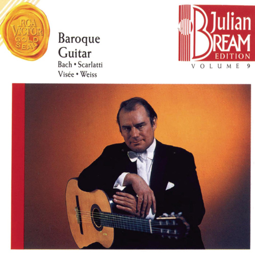 Imagen de apoyo de  Guitar Recital: Bream, Julian - SANZ, G. / BACH, J.S. / WEISS, S.L. / VISÉE, R. de / SCARLATTI, D. (Bream Collection, Vol. 9)