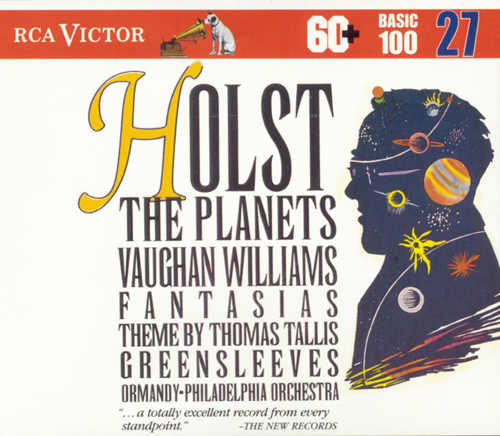 Imagen de apoyo de  HOLST, G.: Planets (The) / VAUGHAN WILLIAMS, R.: Fantasias (Philadelphia Orchestra, Ormandy)