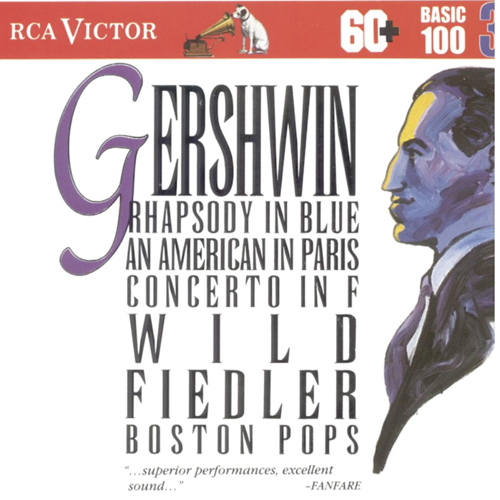 Imagen de apoyo de  GERSHWIN, G.: Rhapsody in Blue / An American in Paris / Piano Concerto in F Major (Wild, Boston Pops, Fiedler)