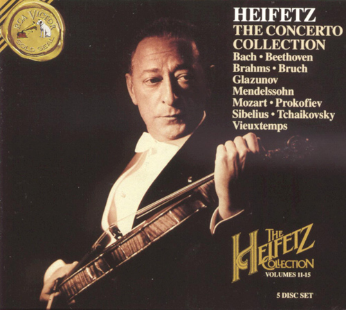 Imagen de apoyo de  HEIFETZ COLLECTION (THE), Vols. 11-15