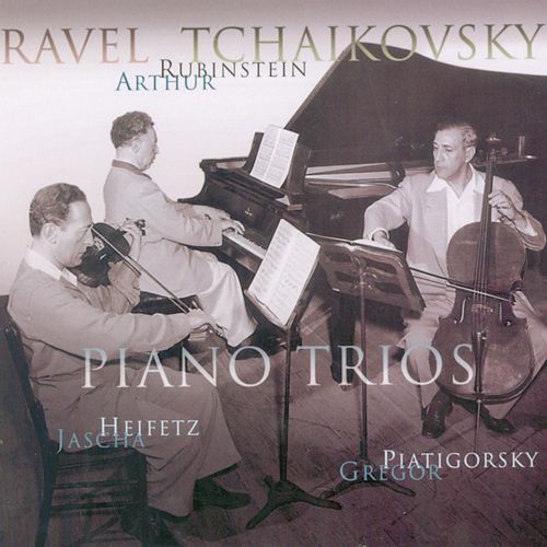 Imagen de apoyo de  RAVEL, M.: Piano Trio in A Minor / TCHAIKOVSKY, P.I.: Piano Trio, Op. 50 (Rubinstein Collection, Vol. 25) (Rubinstein, Heifetz, Piatigorsky)
