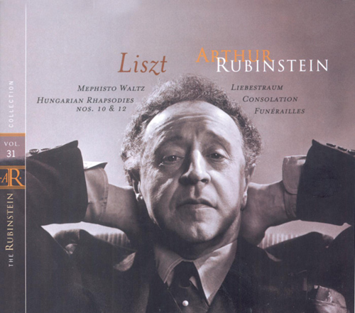 Imagen de apoyo de  Piano Recital: Rubinstein, Arthur - LISZT, F. / RUBINSTEIN, A. (Rubinstein Collection, Vol. 31)