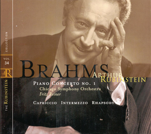 Imagen de apoyo de  BRAHMS, J.: Piano Concerto No. 1 / Capriccio in B Minor, Op. 76 / Intermezzo in E-Flat Minor / Rhapsody (Rubinstein Collection, Vol. 34)